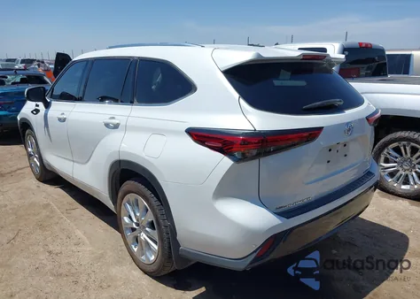 2023 Toyota Highlander Limited из США, поврежденный, VIN 5TDKDRAH8PS004634